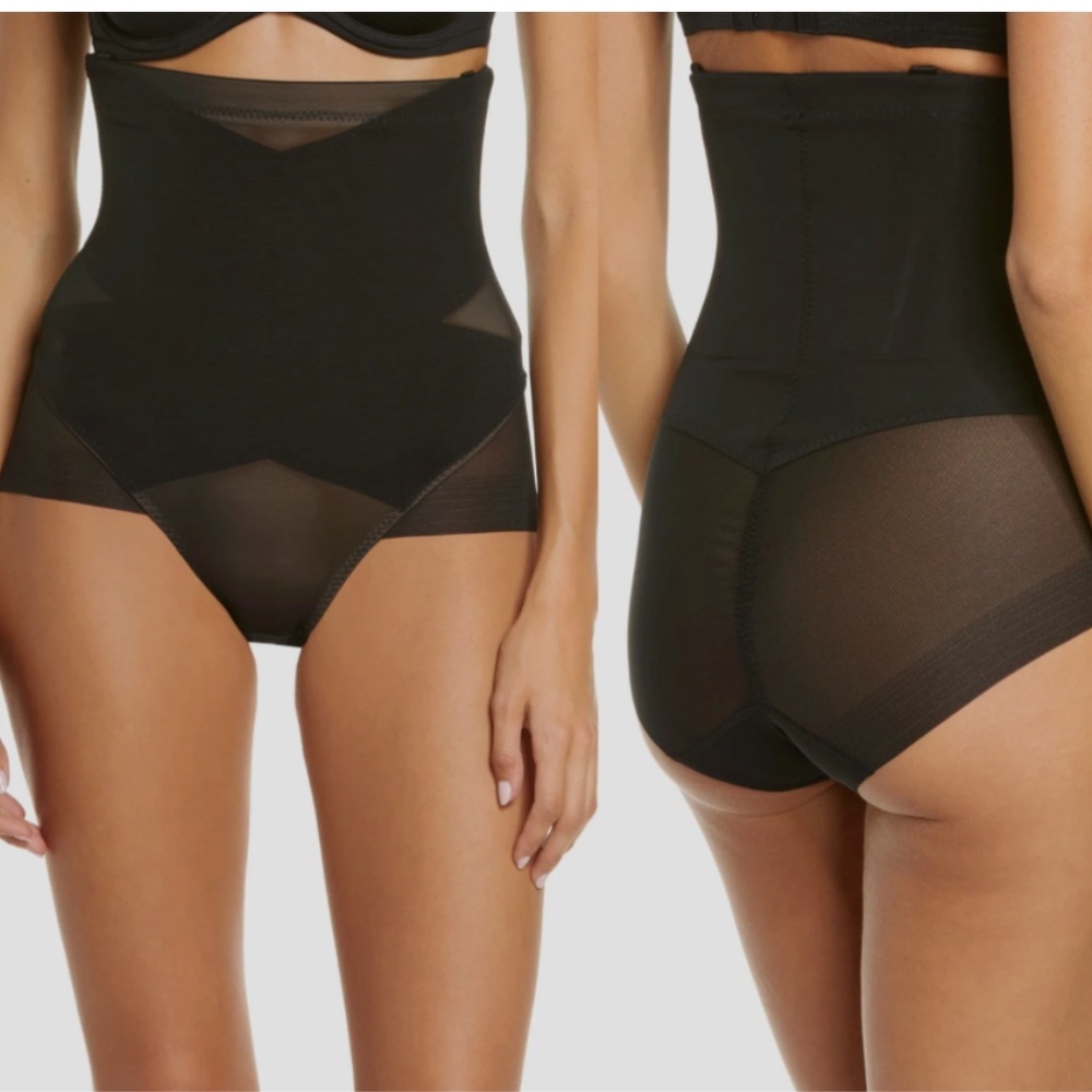 NWT $84 Honeylove SuperPower Briefs in Black Size 2XL